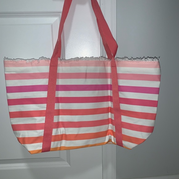 Victoria’s Secret Striped Tote bag NWT - Picture 5 of 6